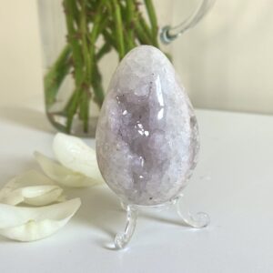 Amethyst Agate Egg